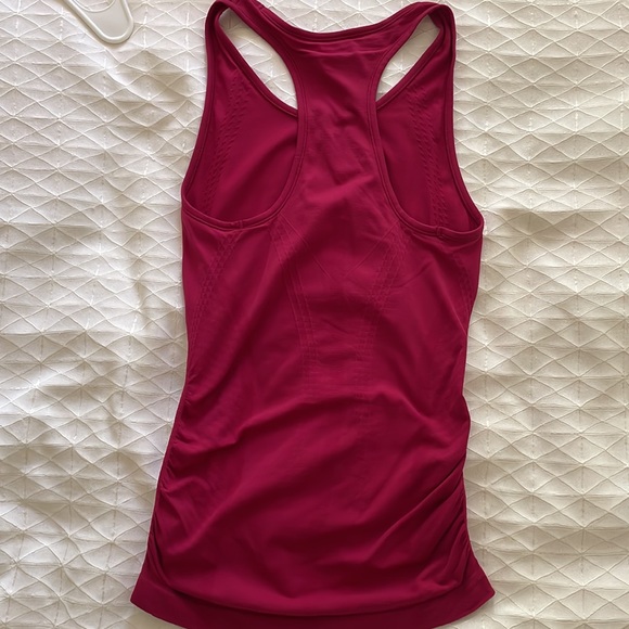 Athleta Raspberry Racerback Tank — Size XS - Picture 4 of 4